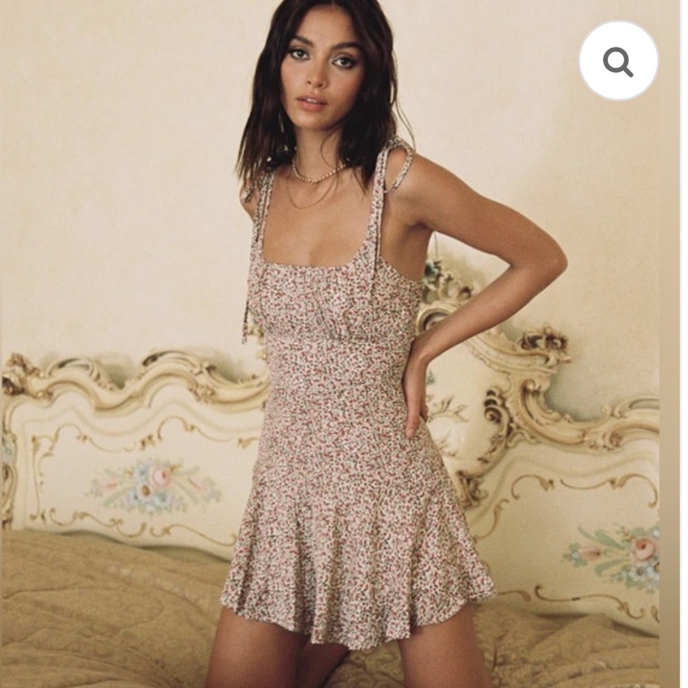 PRINCESS POLLY Floral Print Romper